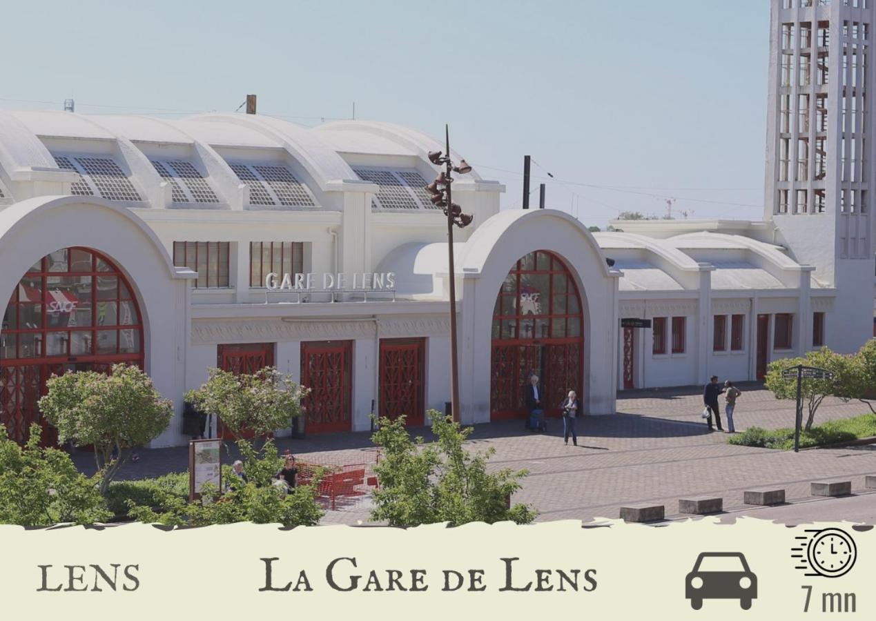 La Perle D'Or - Wifi - Parking - Jeux D'Arcade Daire Lens Dış mekan fotoğraf