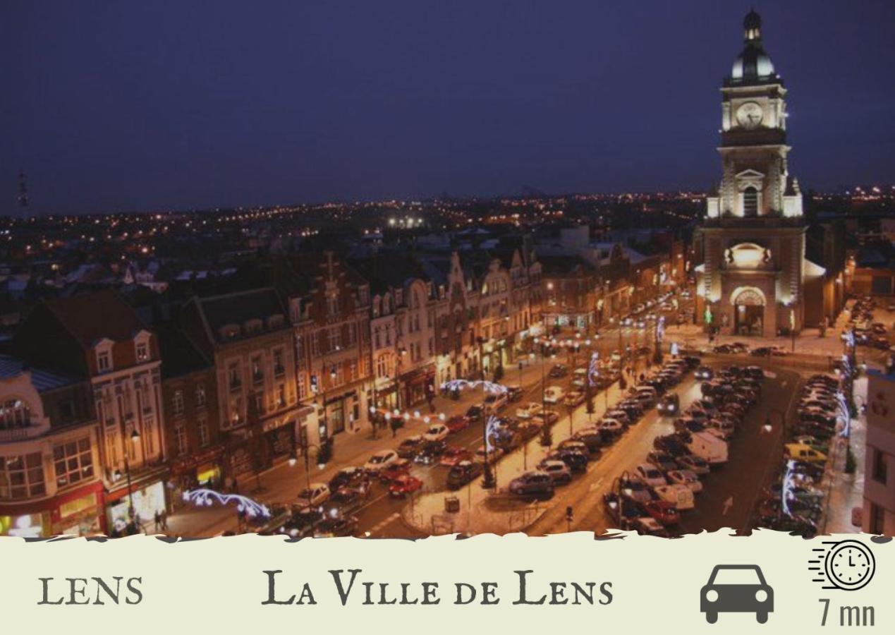 La Perle D'Or - Wifi - Parking - Jeux D'Arcade Daire Lens Dış mekan fotoğraf